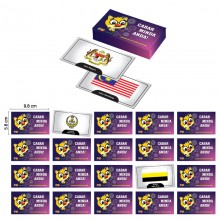 Memory Matching Card Games - Bendera & Lambang Negeri