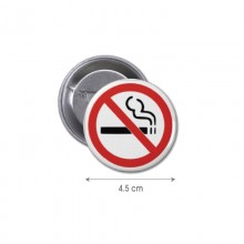 Anti-Smoking Badge